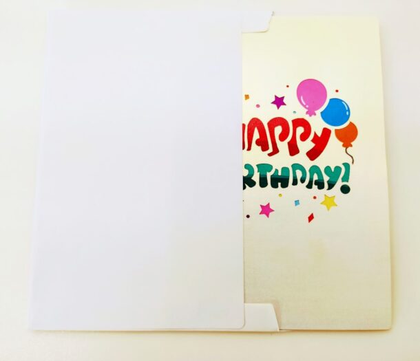 HAPPY BIRTHDAY-carte Pop Up 3D, carte de voeux, carte d'anniversaire chez cartepopup.com